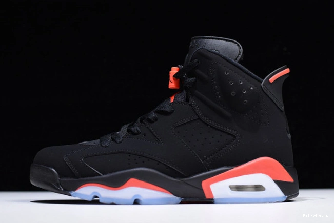 Reps BK 384664-060 retro air black 6 jordan infrared 1113